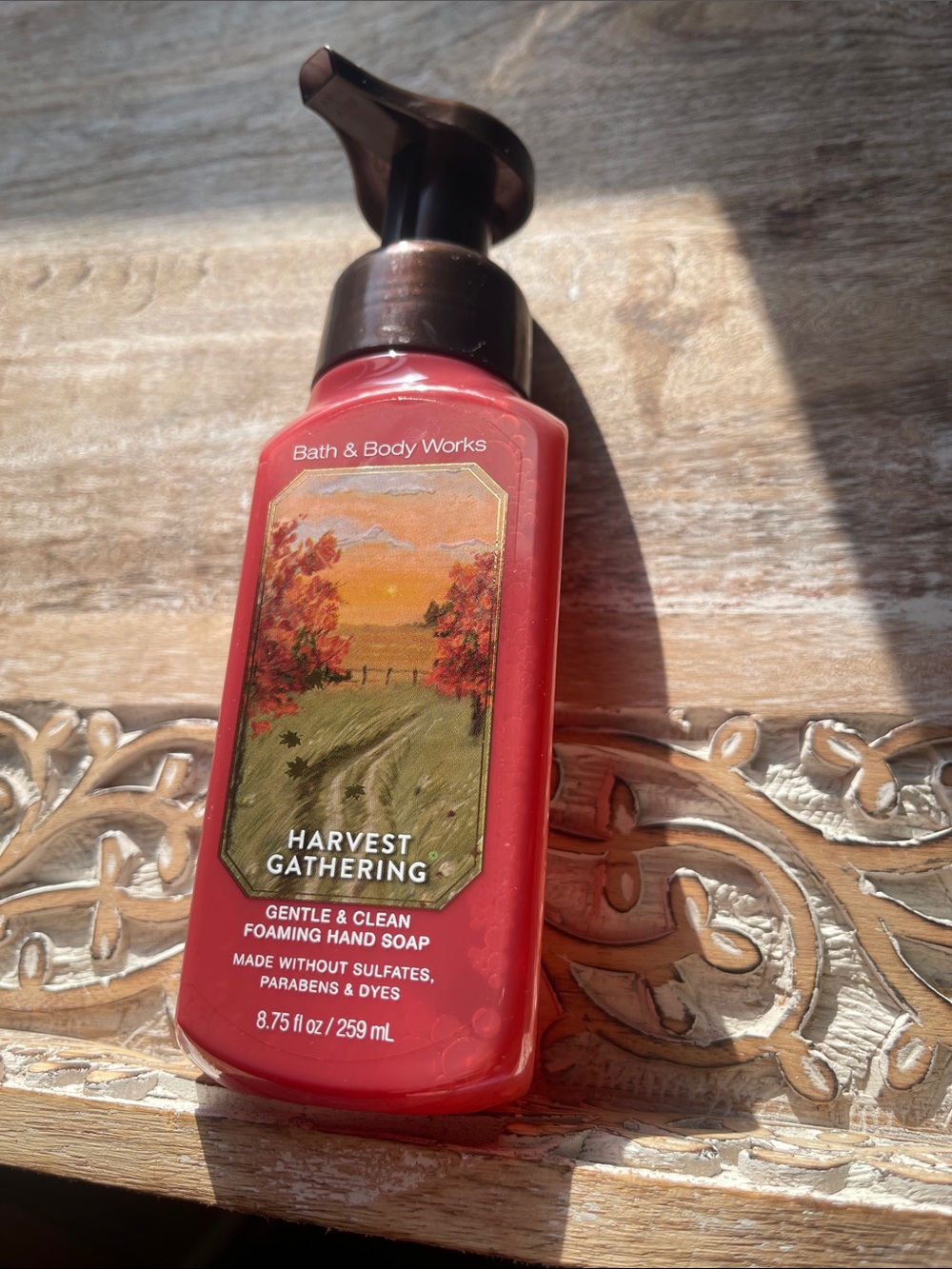 Bath & Body Works Harvest Gathering Foaming Hand Soap - Red